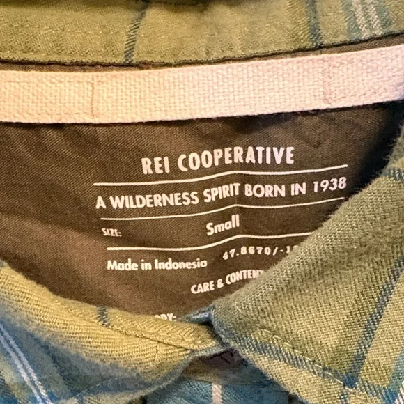 Bundle REI Cotton Flannel Shirts - Picture 3 of 5